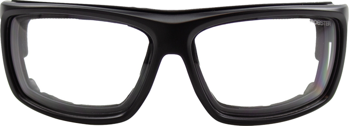 BOBSTER Deadwood Sunglasses - Matte Black - Clear Lens BDW001