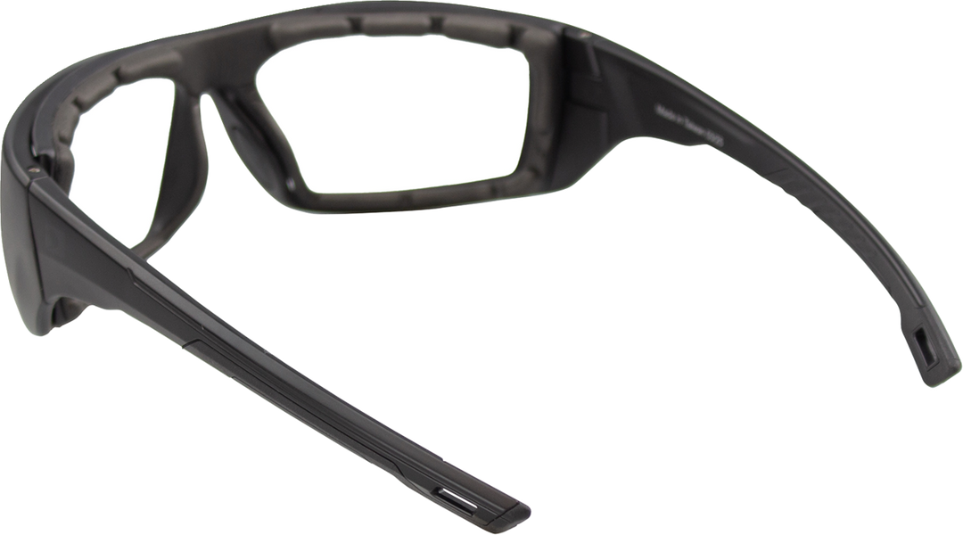 BOBSTER Deadwood Sunglasses - Matte Black - Clear Lens BDW001
