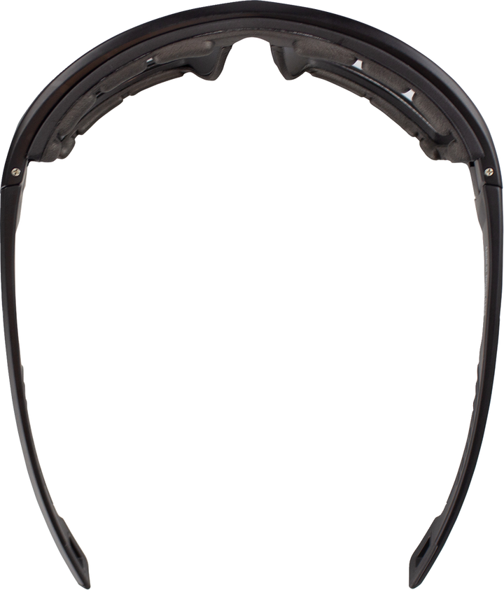BOBSTER Deadwood Sunglasses - Matte Black - Clear Lens BDW001