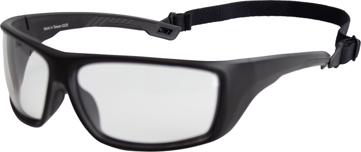 BOBSTER Deadwood Sunglasses - Matte Black - Clear Lens BDW001