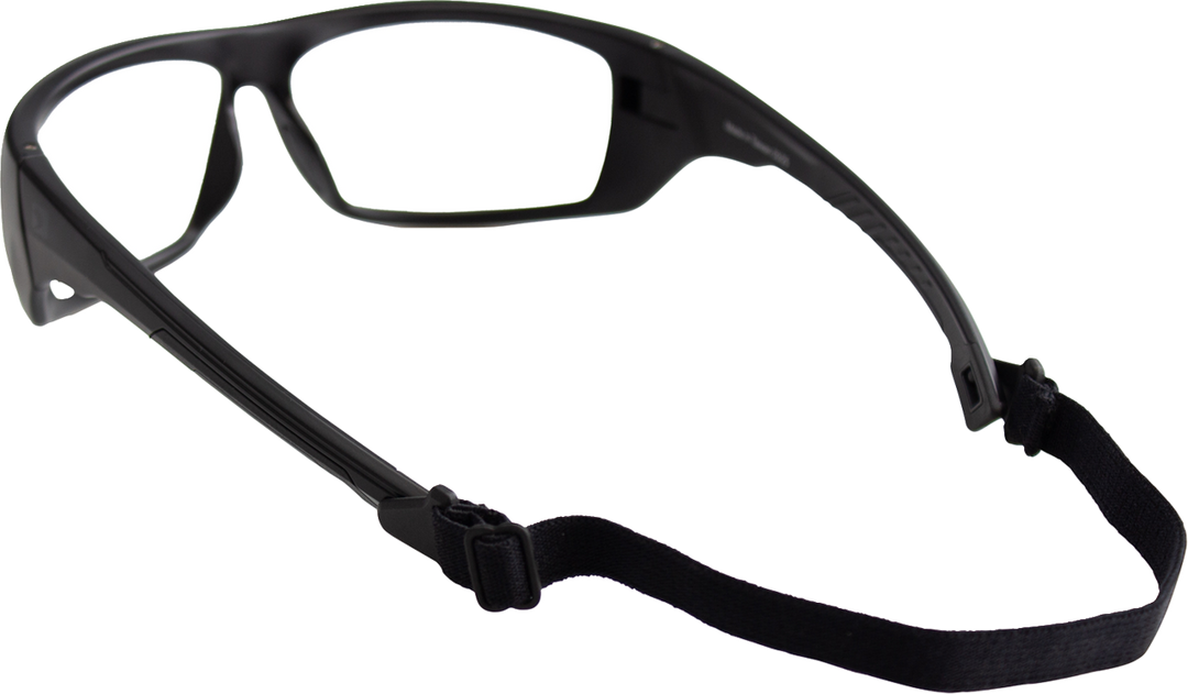 BOBSTER Deadwood Sunglasses - Matte Black - Clear Lens BDW001