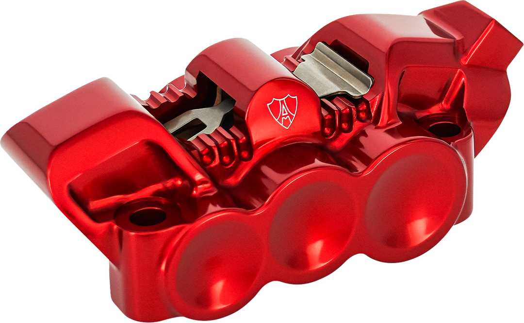 ARLEN NESS Monoblock Radial Brake Caliper - 100 mm - Right - Red 320-139