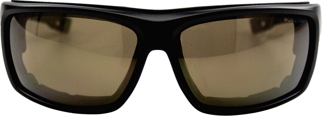 BOBSTER Deadwood Sunglasses - Matte Black - Brown Revo Lens BDW002