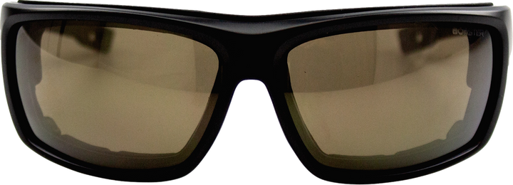 BOBSTER Deadwood Sunglasses - Matte Black - Brown Revo Lens BDW002
