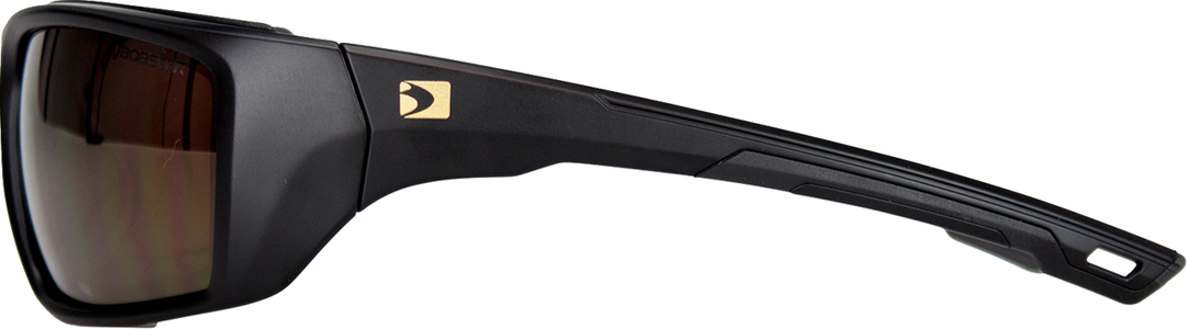 BOBSTER Deadwood Sunglasses - Matte Black - Brown Revo Lens BDW002