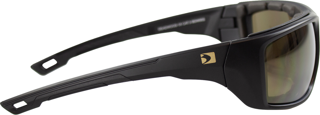 BOBSTER Deadwood Sunglasses - Matte Black - Brown Revo Lens BDW002