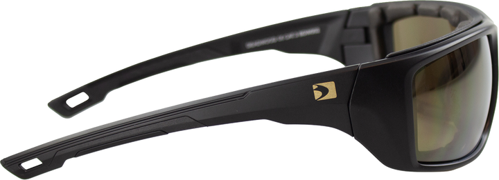 BOBSTER Deadwood Sunglasses - Matte Black - Brown Revo Lens BDW002