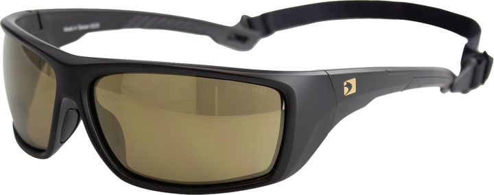 BOBSTER Deadwood Sunglasses - Matte Black - Brown Revo Lens BDW002