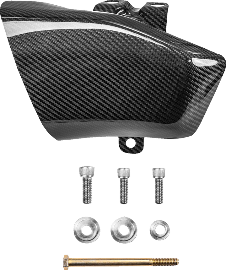 SADDLEMEN Air Scoops - Carbon Fiber/Gloss - HD Trike/Touring CF-817-07-001