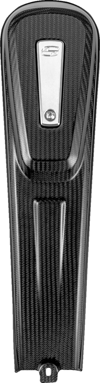 SADDLEMEN Dash Console - Side Fill - Carbon Fiber/Matte - Harley-Davidson® - Softail CF-822-29-002M
