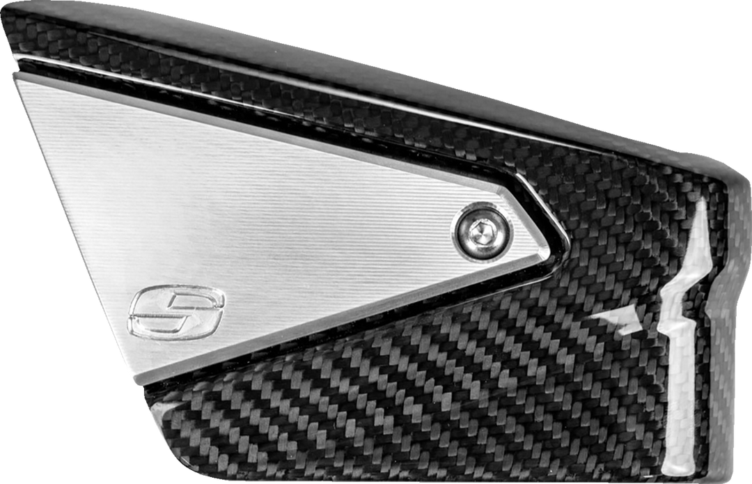 SADDLEMEN Coil Cover - Carbon Fiber - High Gloss Black CF-8-0007