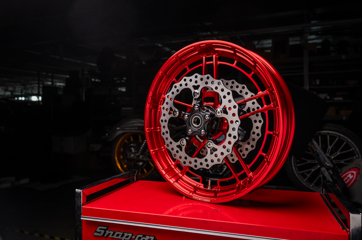 ARLEN NESS Rim - Flatline - Rear - Red - 18x5.5 330-054