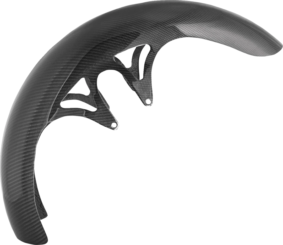 ARLEN NESS Front Fender - Wrapper - 21" - Carbon Fiber/Gloss - HD Touring '14-'25 210-083