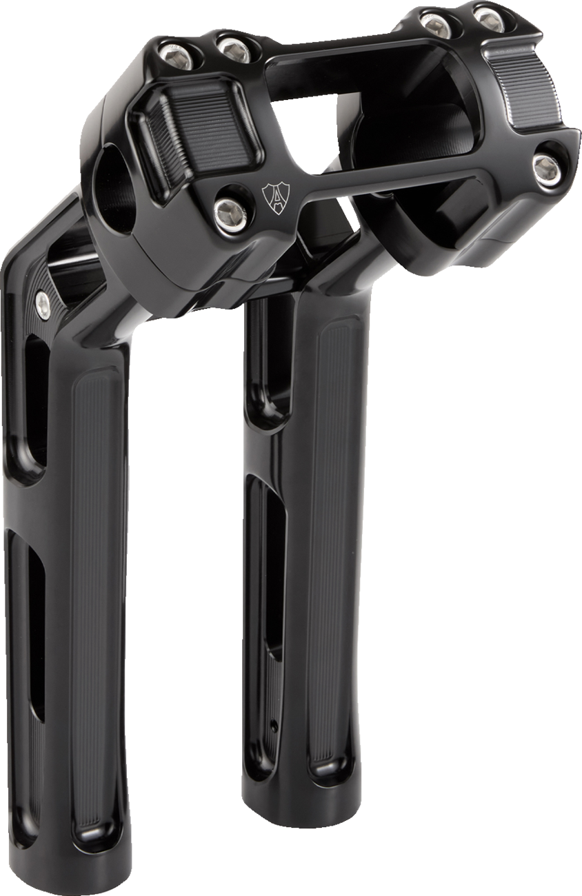 ARLEN NESS Wayback Risers - 10" - Softail - Black 520-065