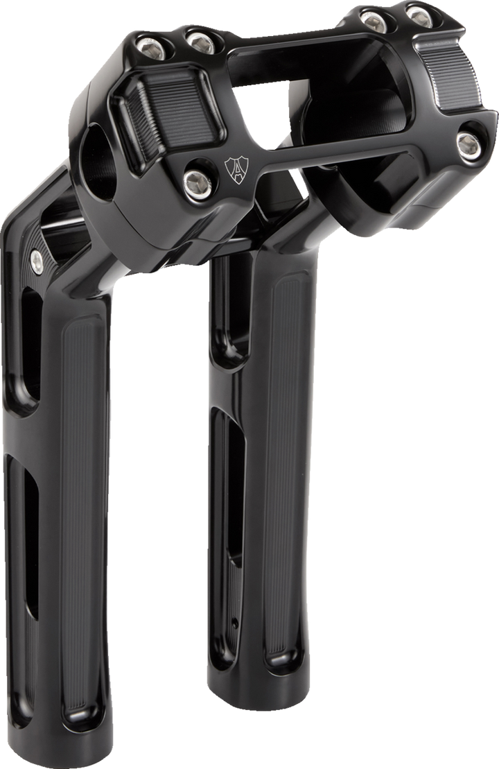 ARLEN NESS Wayback Risers - 10" - Softail - Black 520-065