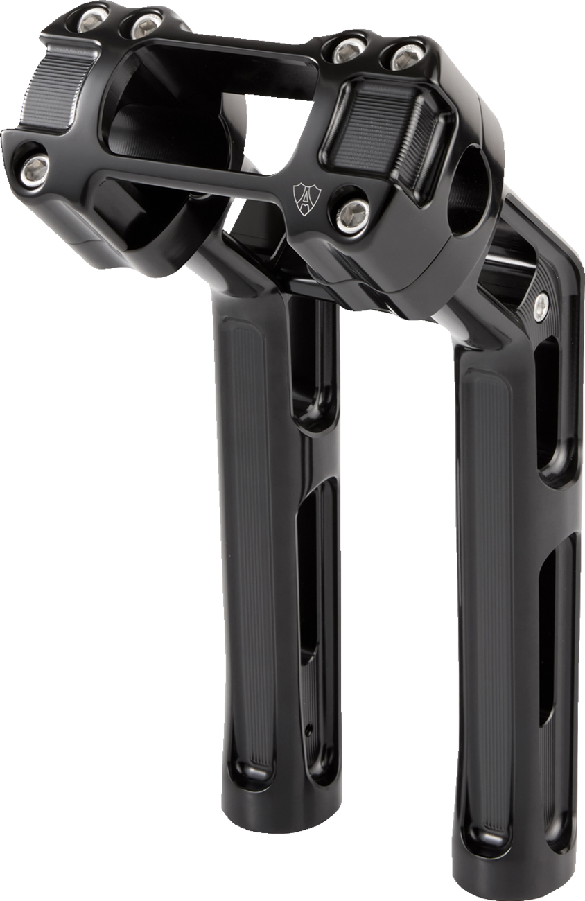 ARLEN NESS Wayback Risers - 10" - Softail - Black 520-065