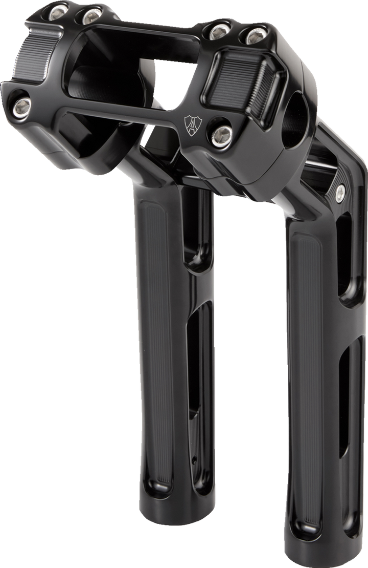 ARLEN NESS Wayback Risers - 10" - Softail - Black 520-065