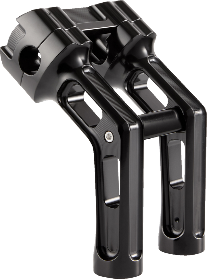 ARLEN NESS Wayback Risers - 7" - Softail - Black 520-066