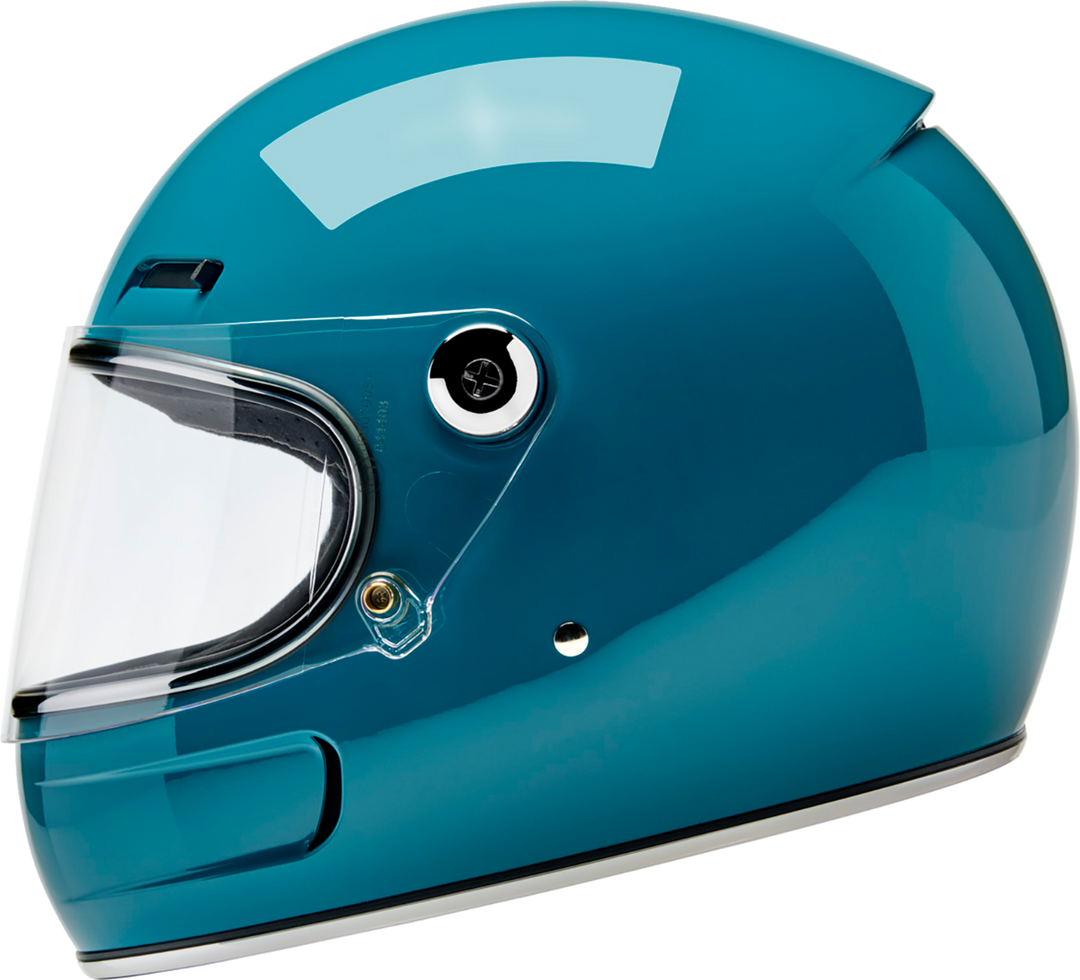 Biltwell Gringo SV Helmet - Gloss Atlantic Teal