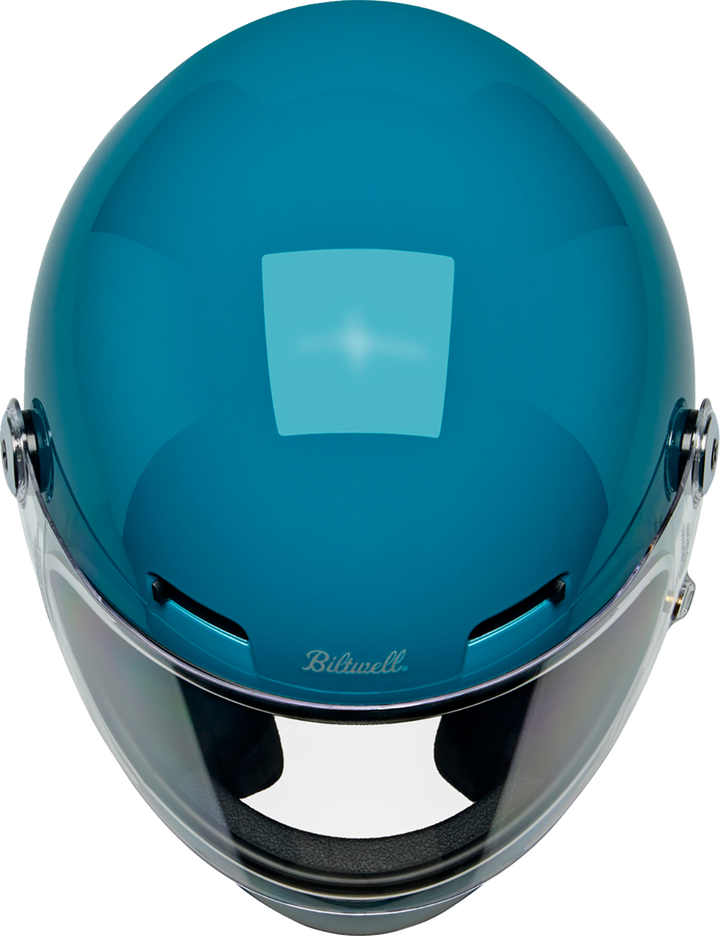 Biltwell Gringo SV Helmet - Gloss Atlantic Teal