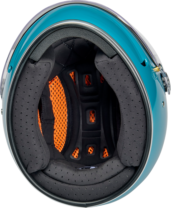 Biltwell Gringo SV Helmet - Gloss Atlantic Teal