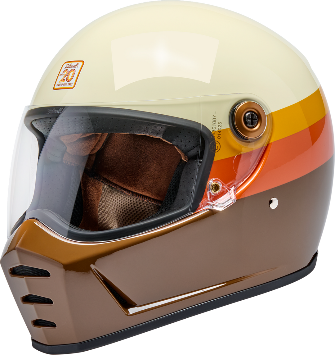 BILTWELL Lane Splitter Helmet - 20th Anniversary - XS 1004-5118-501