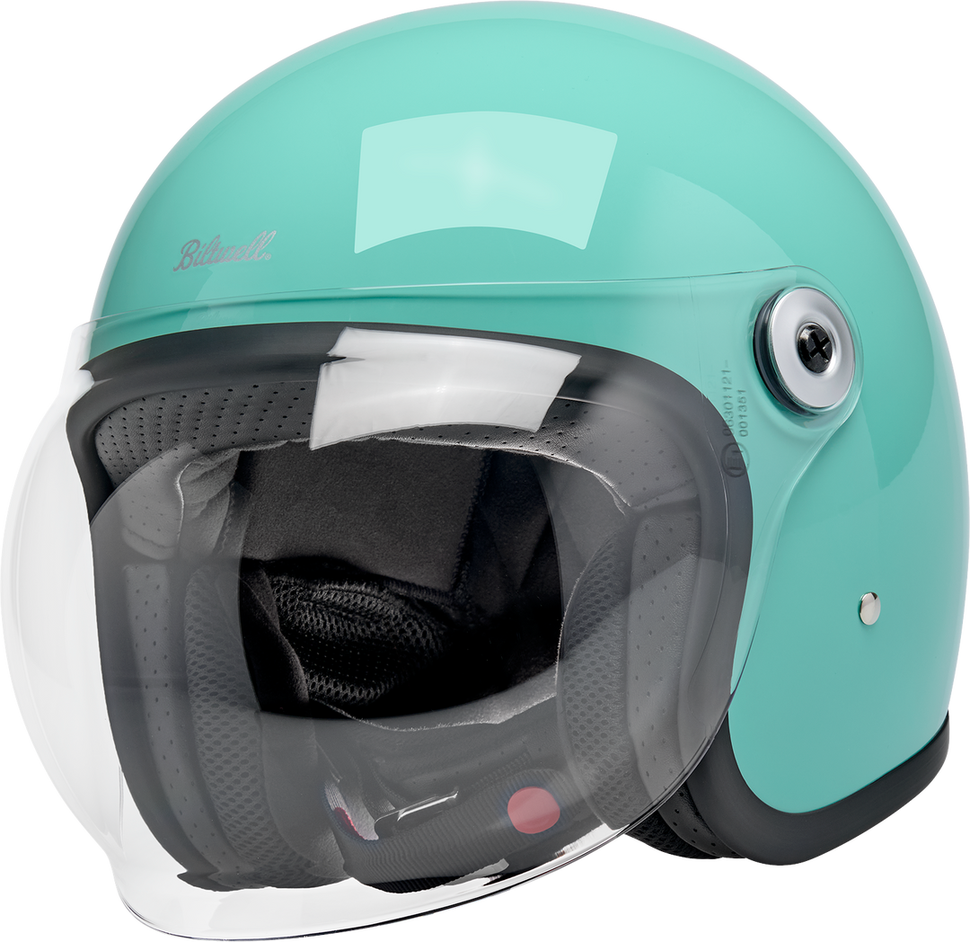 BILTWELL Tahoe™ Helmet - Solid - Gloss Mint Julep - Small 1008-188-502