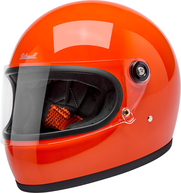 BILTWELL Gringo S Helmet - Hazard Orange - Large 1003-117-504