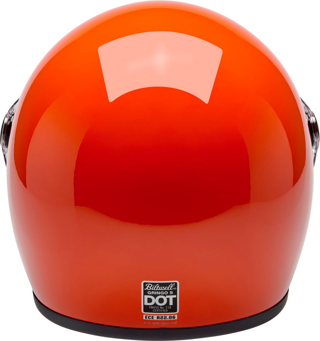 Biltwell Gringo S Helmet - Hazard Orange