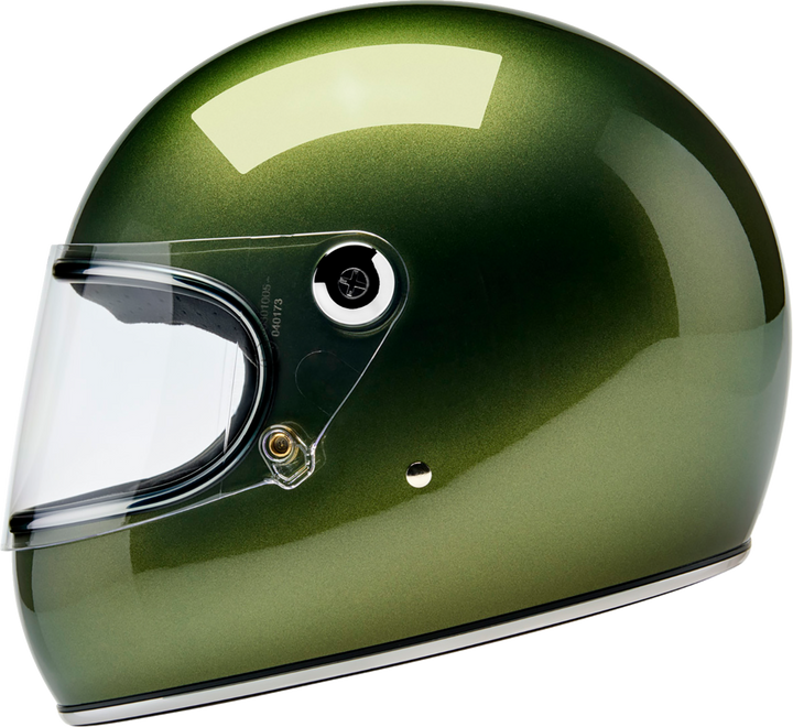 Biltwell Gringo S Helmet - Metallic Dart Green