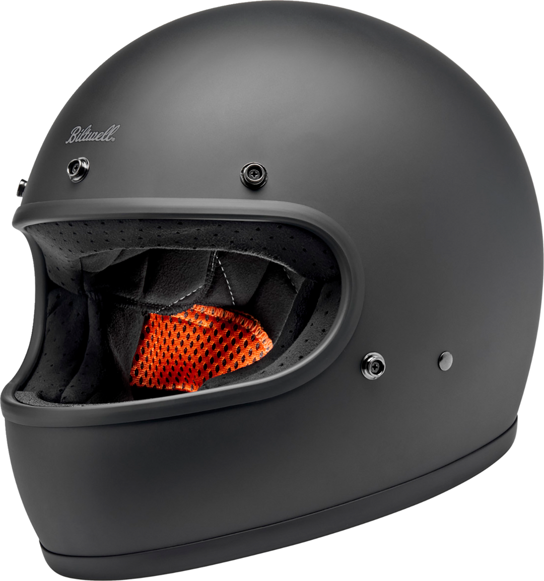BILTWELL Gringo Helmet - Flat Black - Large 1002-2121-504