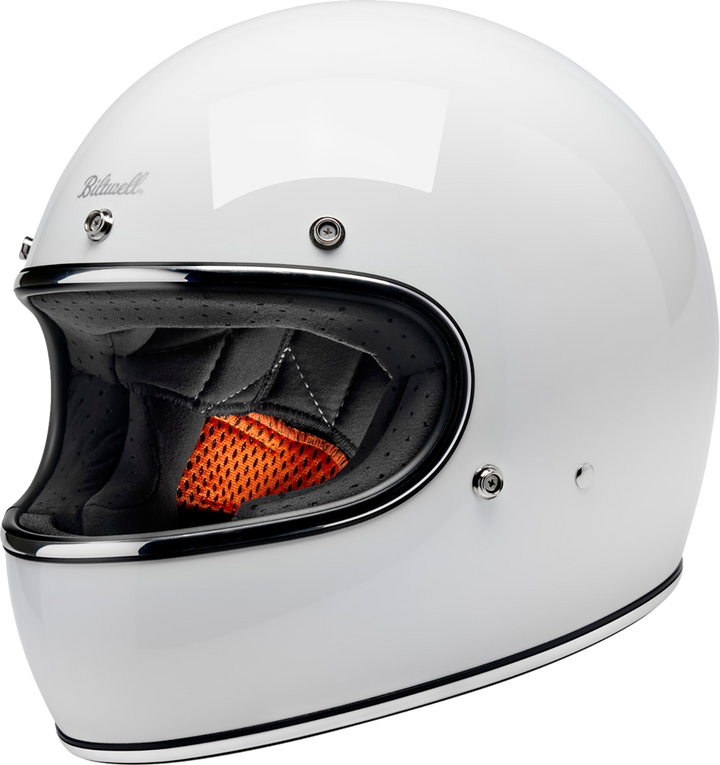 BILTWELL Gringo Helmet - Gloss White - XS 1002-1122-501