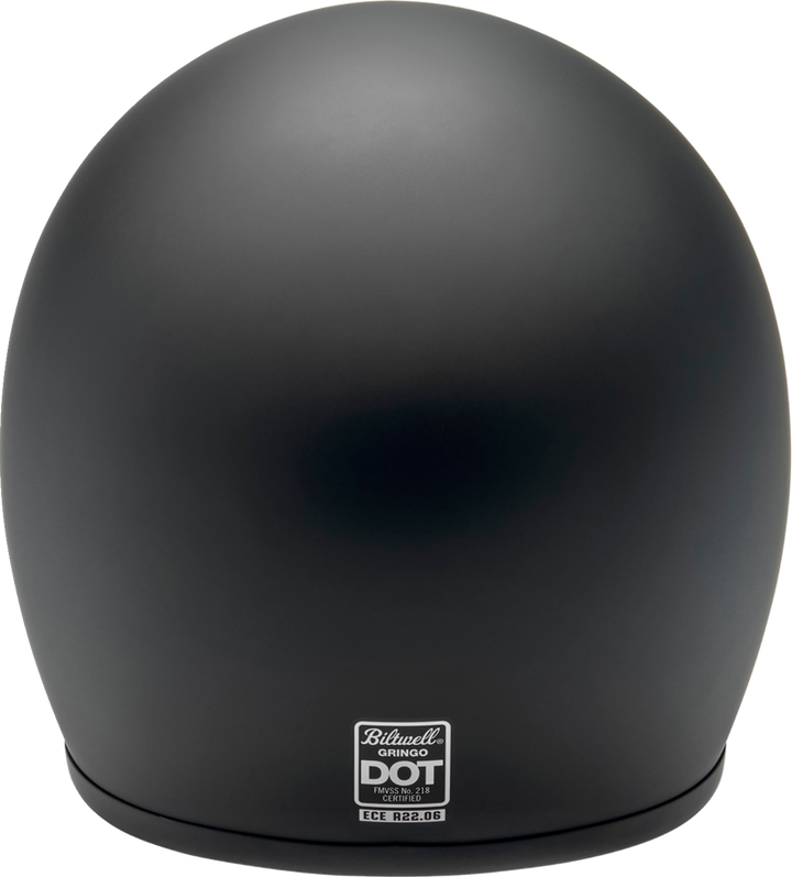 Biltwell Gringo Helmet - Flat Black