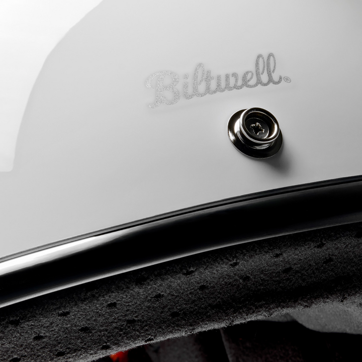 Biltwell Gringo Helmet - Gloss White
