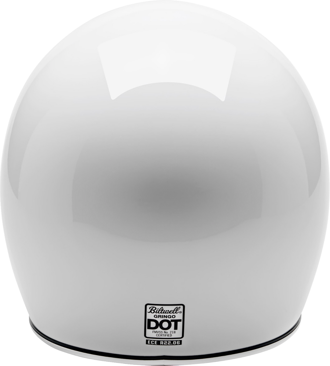 Biltwell Gringo Helmet - Gloss White