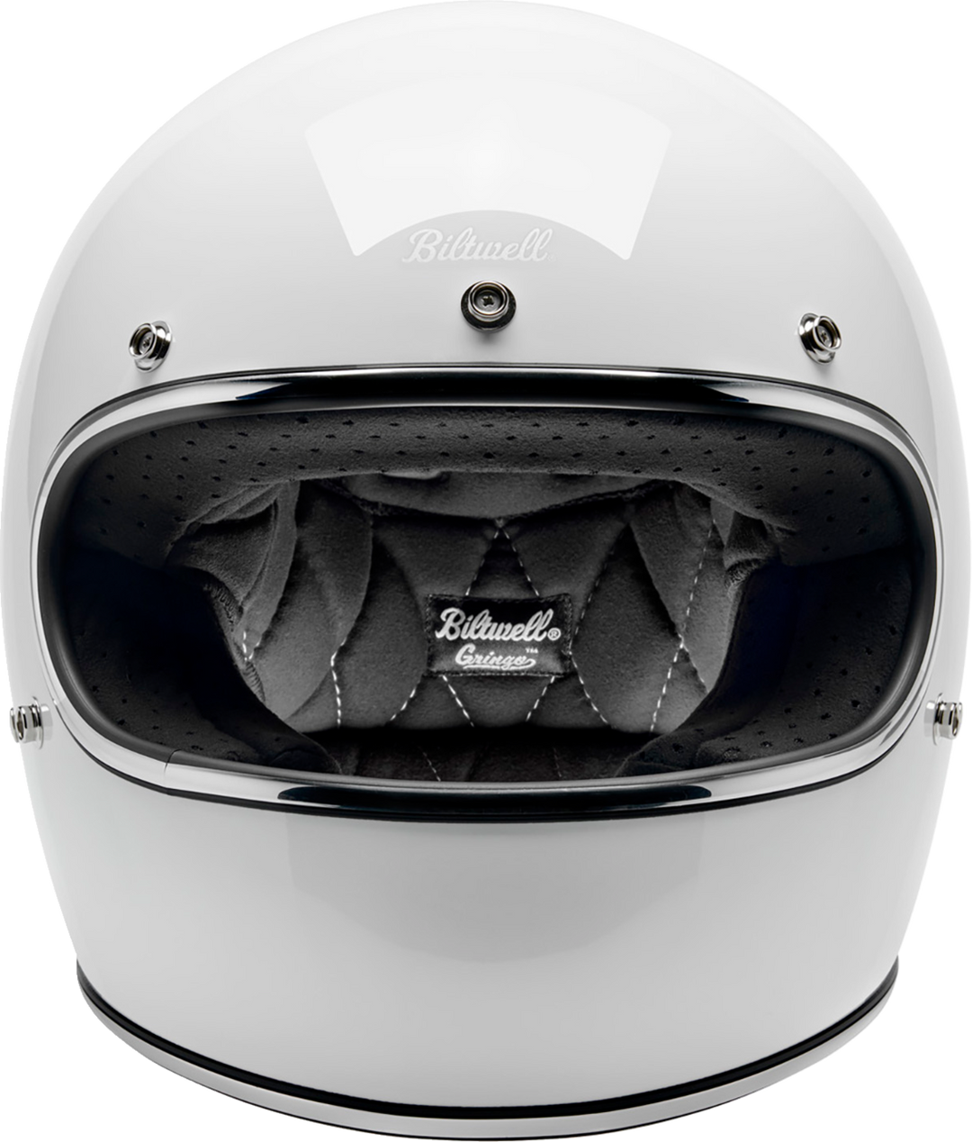 Biltwell Gringo Helmet - Gloss White