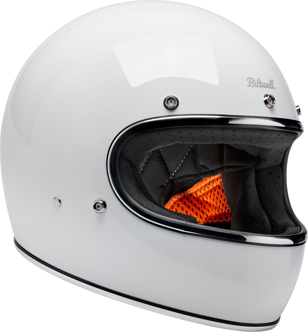Biltwell Gringo Helmet - Gloss White