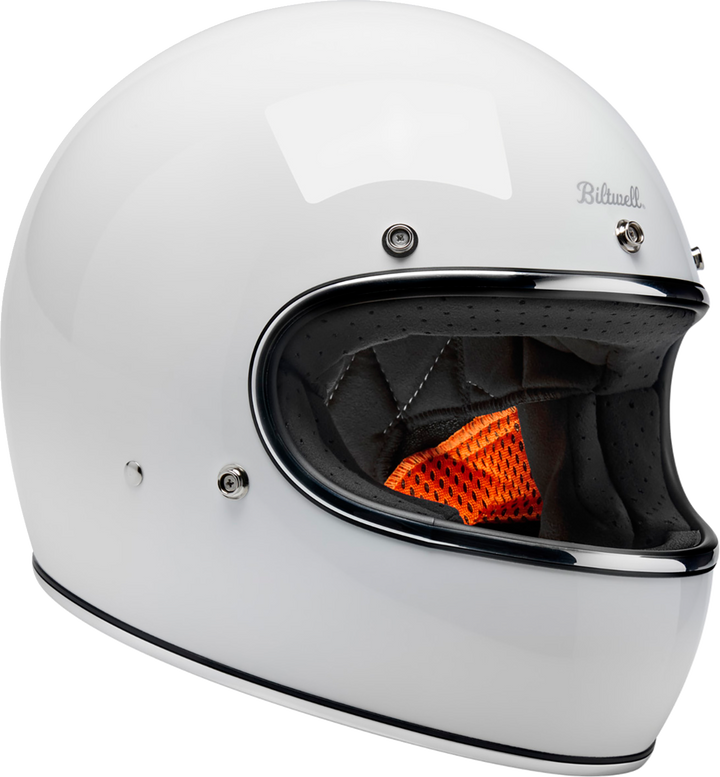 Biltwell Gringo Helmet - Gloss White