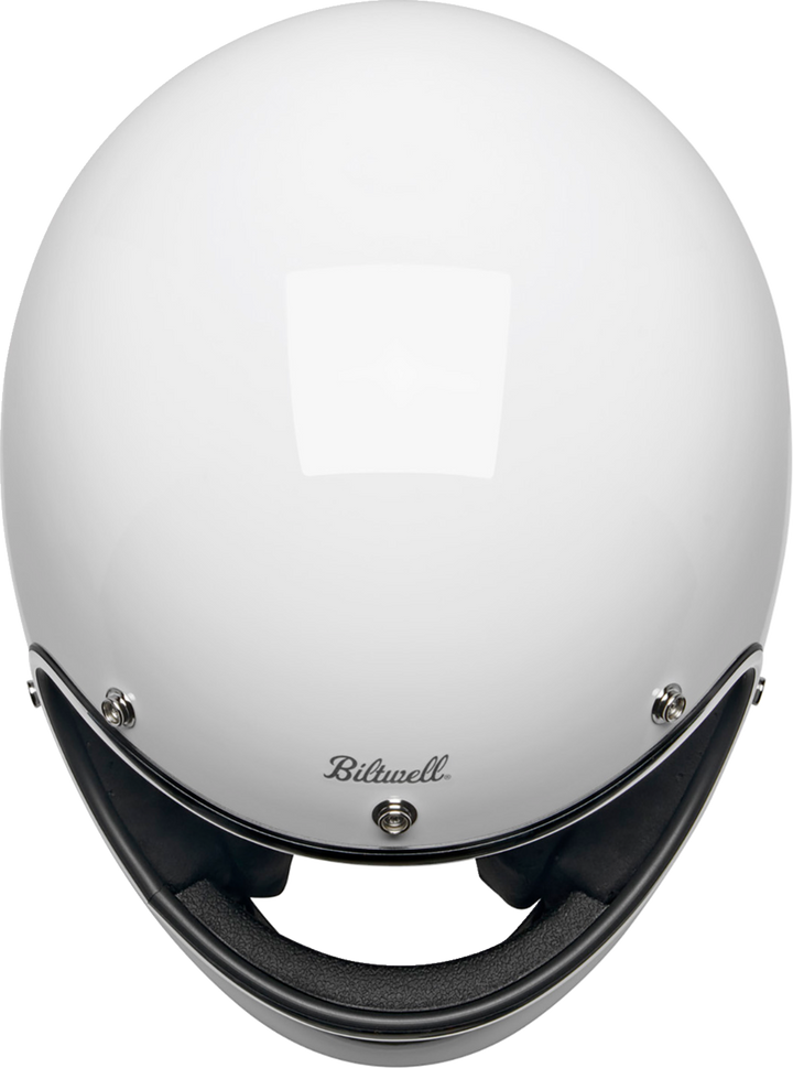 Biltwell Gringo Helmet - Gloss White