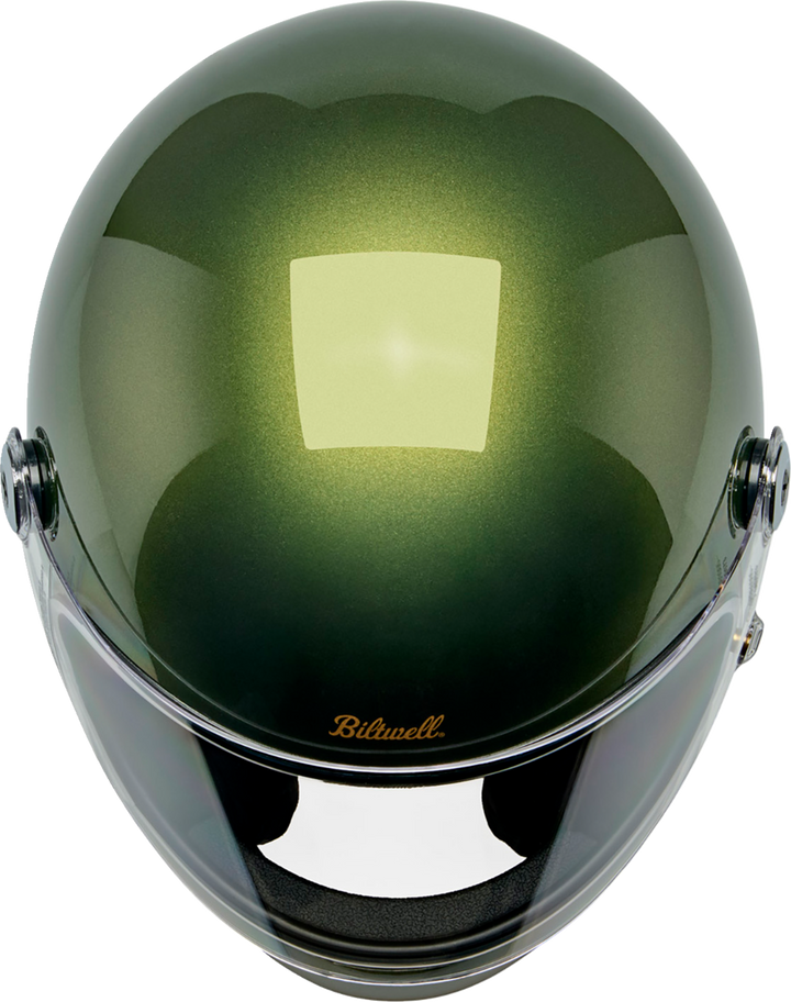Biltwell Gringo S Helmet - Metallic Dart Green