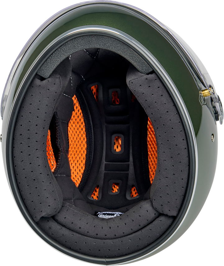 Biltwell Gringo S Helmet - Metallic Dart Green