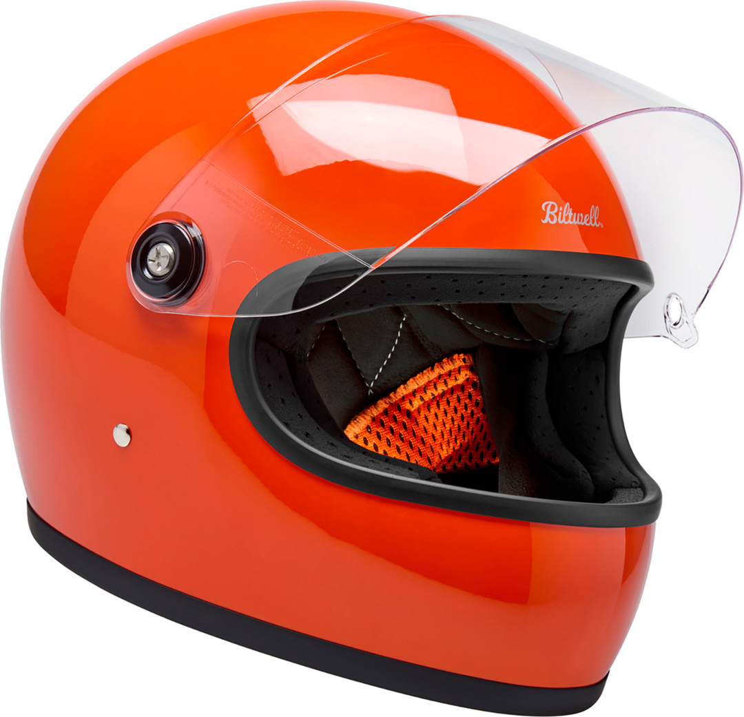 Biltwell Gringo S Helmet - Hazard Orange
