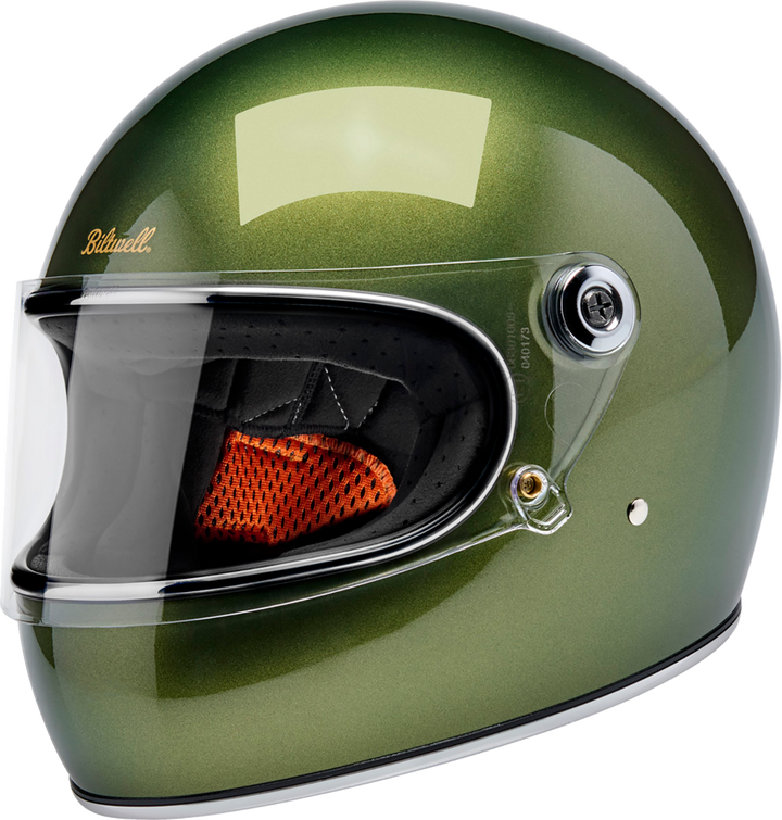 BILTWELL Gringo S Helmet - Metallic Dart Green - Large 1003-3125-504