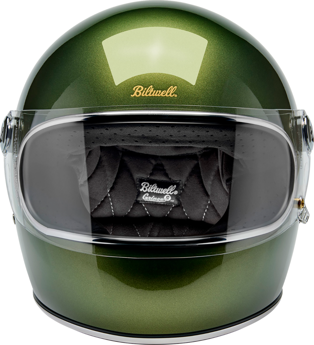 Biltwell Gringo S Helmet - Metallic Dart Green