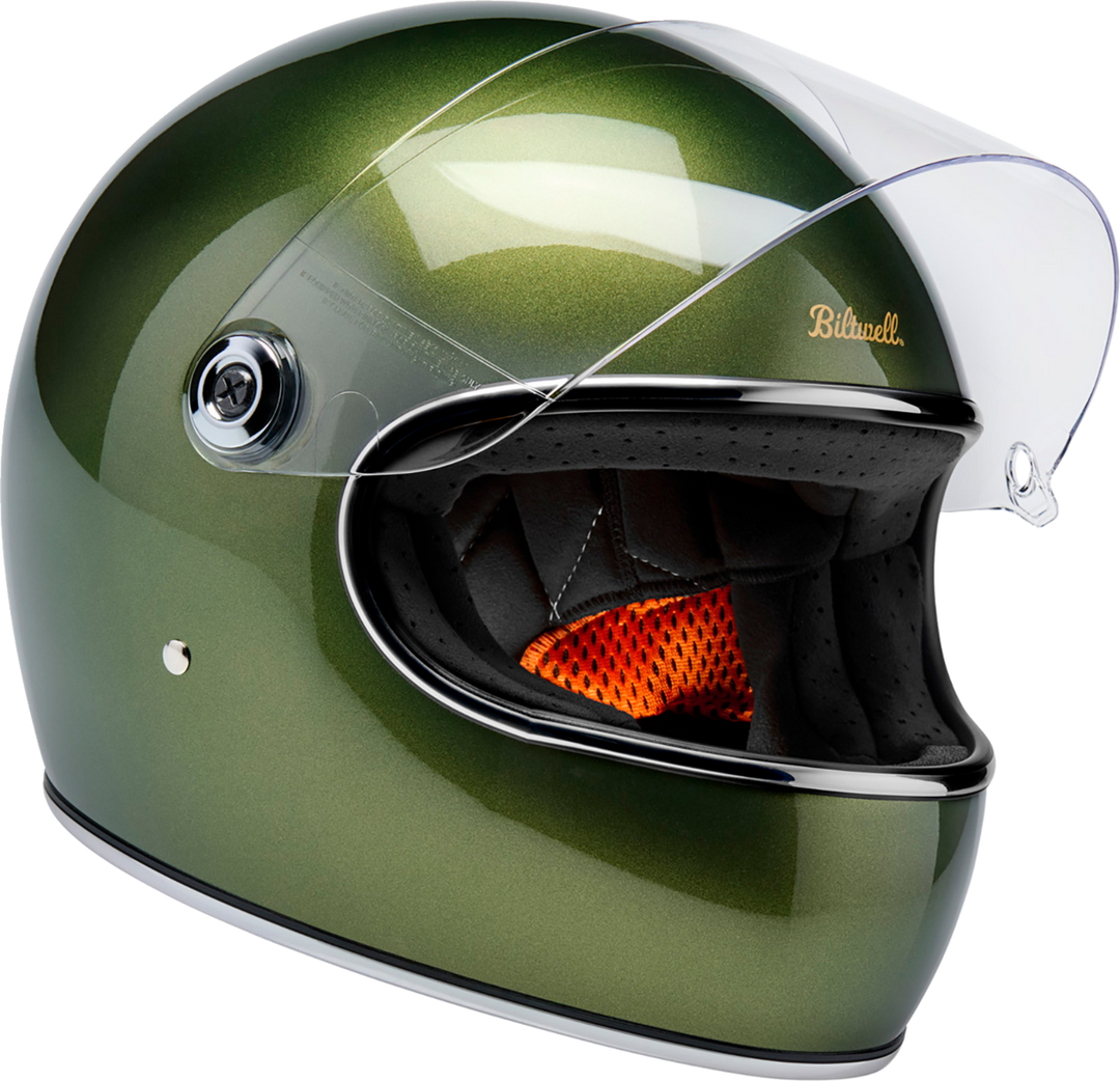 Biltwell Gringo S Helmet - Metallic Dart Green