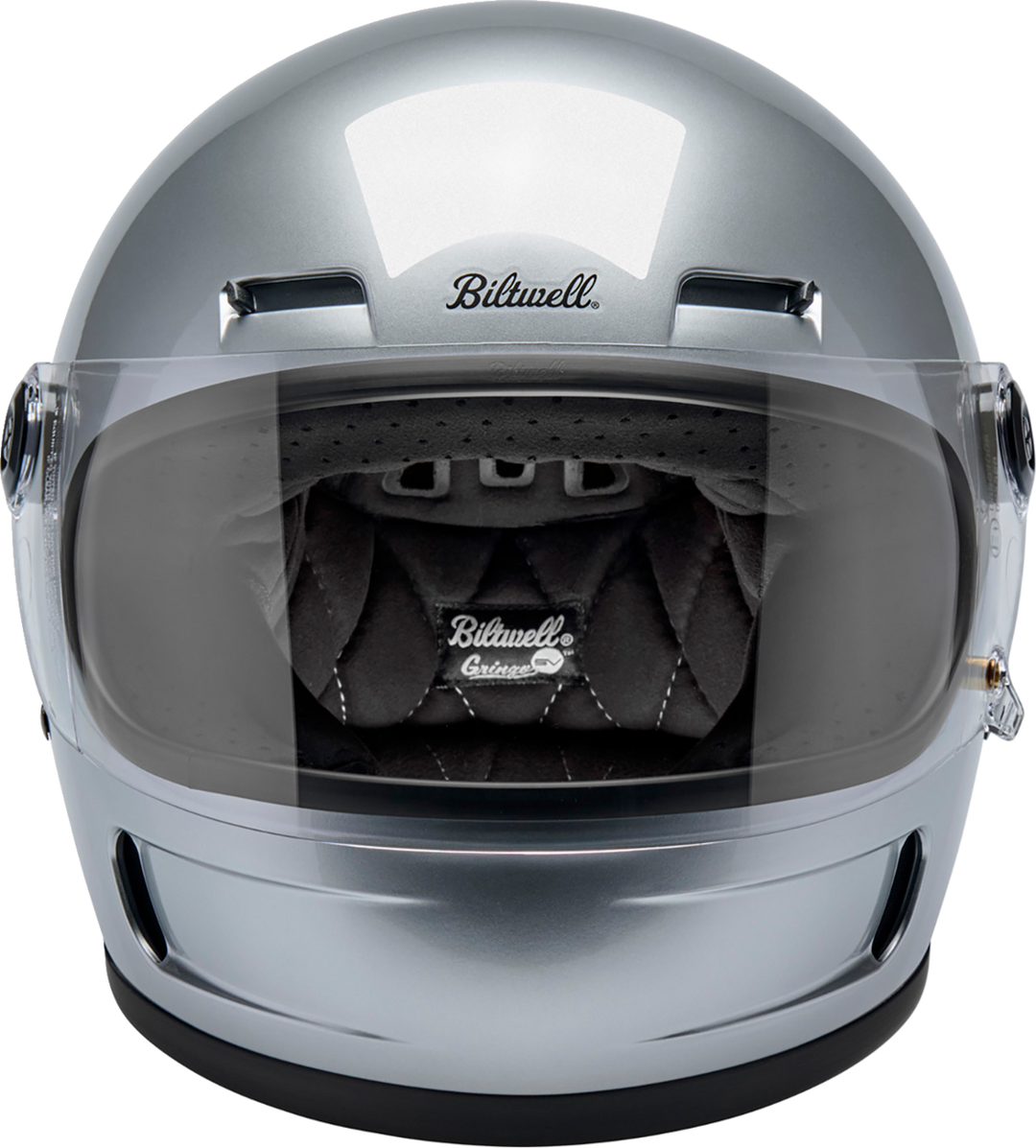 Biltwell Gringo SV Helmet - Gloss Silver