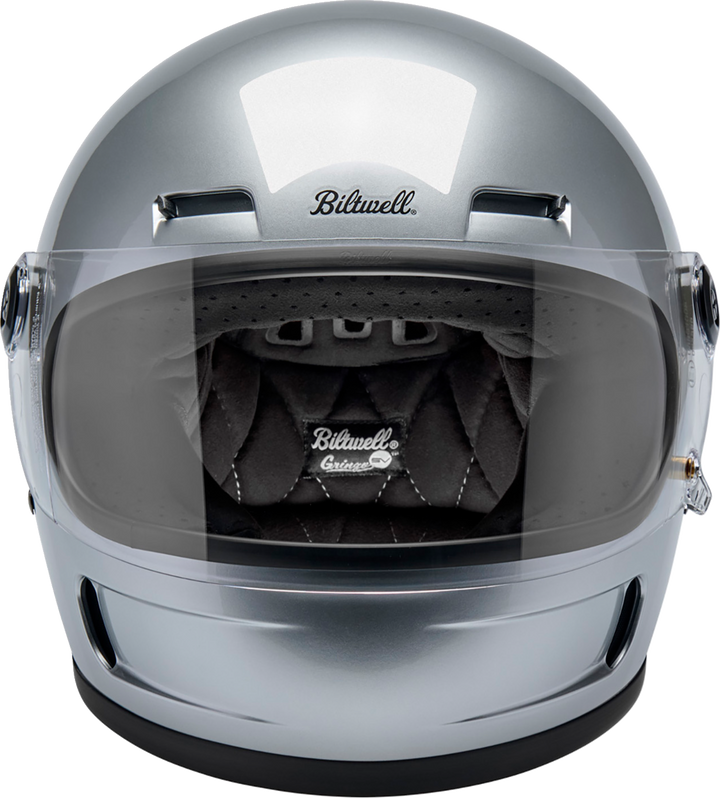 Biltwell Gringo SV Helmet - Gloss Silver