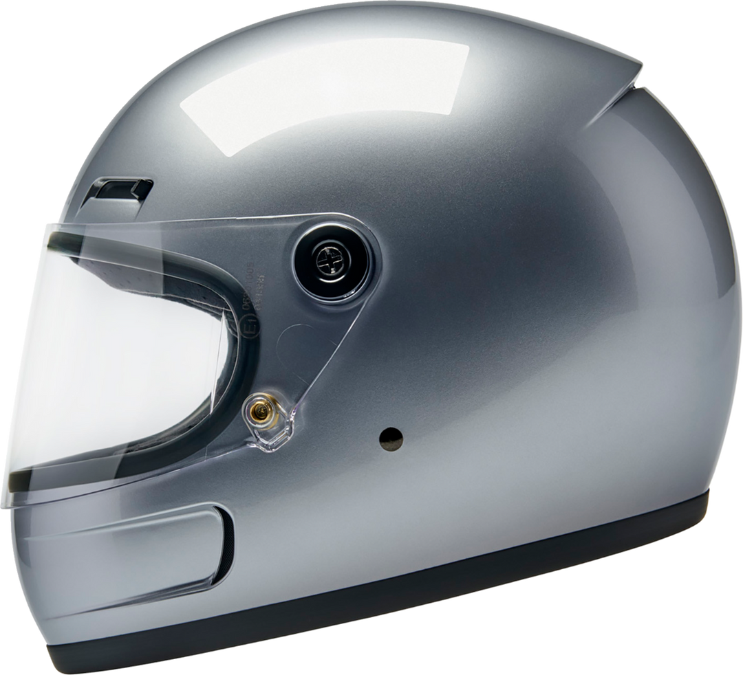 Biltwell Gringo SV Helmet - Gloss Silver