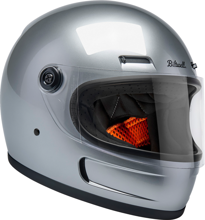 Biltwell Gringo SV Helmet - Gloss Silver