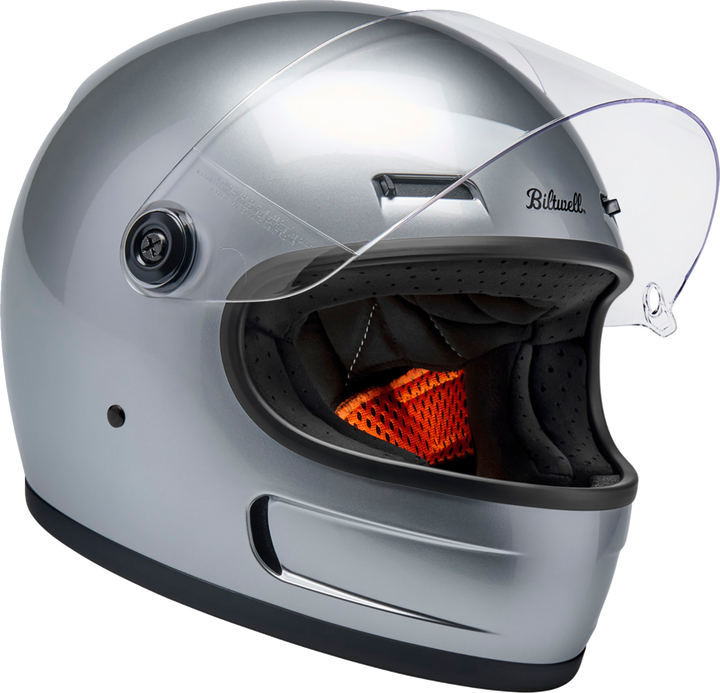 Biltwell Gringo SV Helmet - Gloss Silver